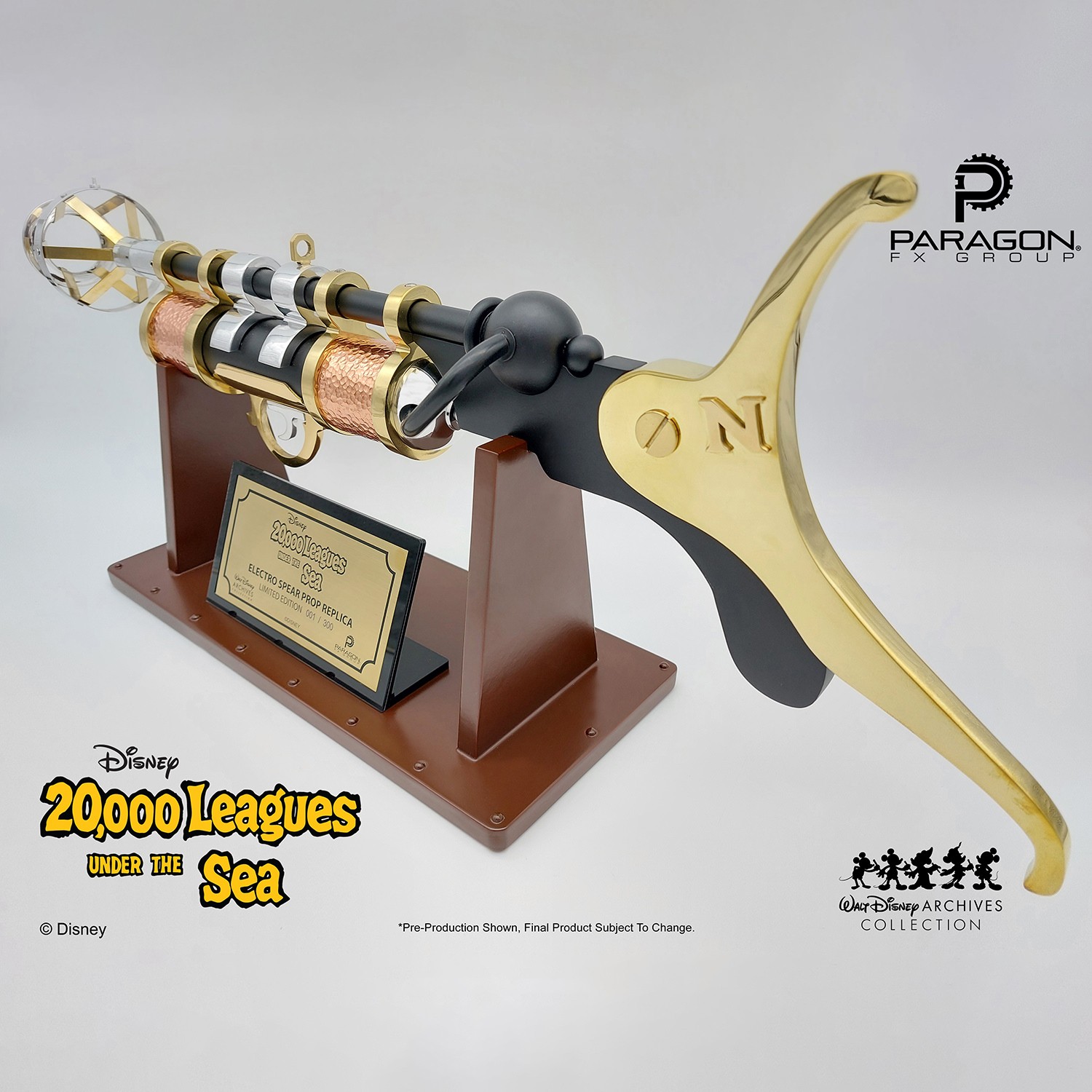 Disney Electro Spear Prop Replica  (Prototype Shown) View 3