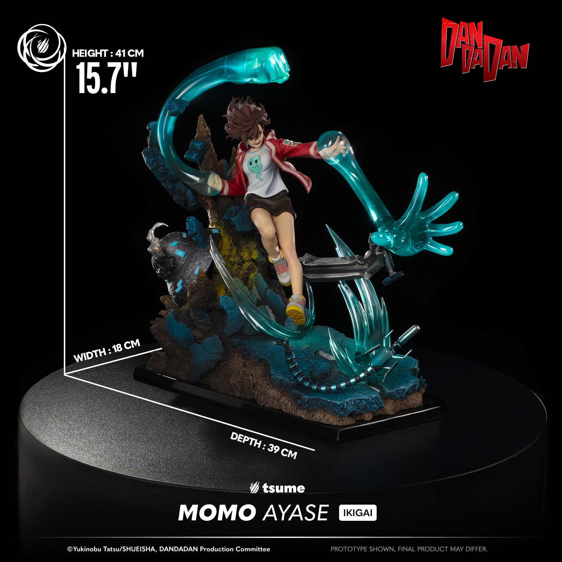 Dandadan Momo Ayase Ikigai Statues  (Prototype Shown) View 2