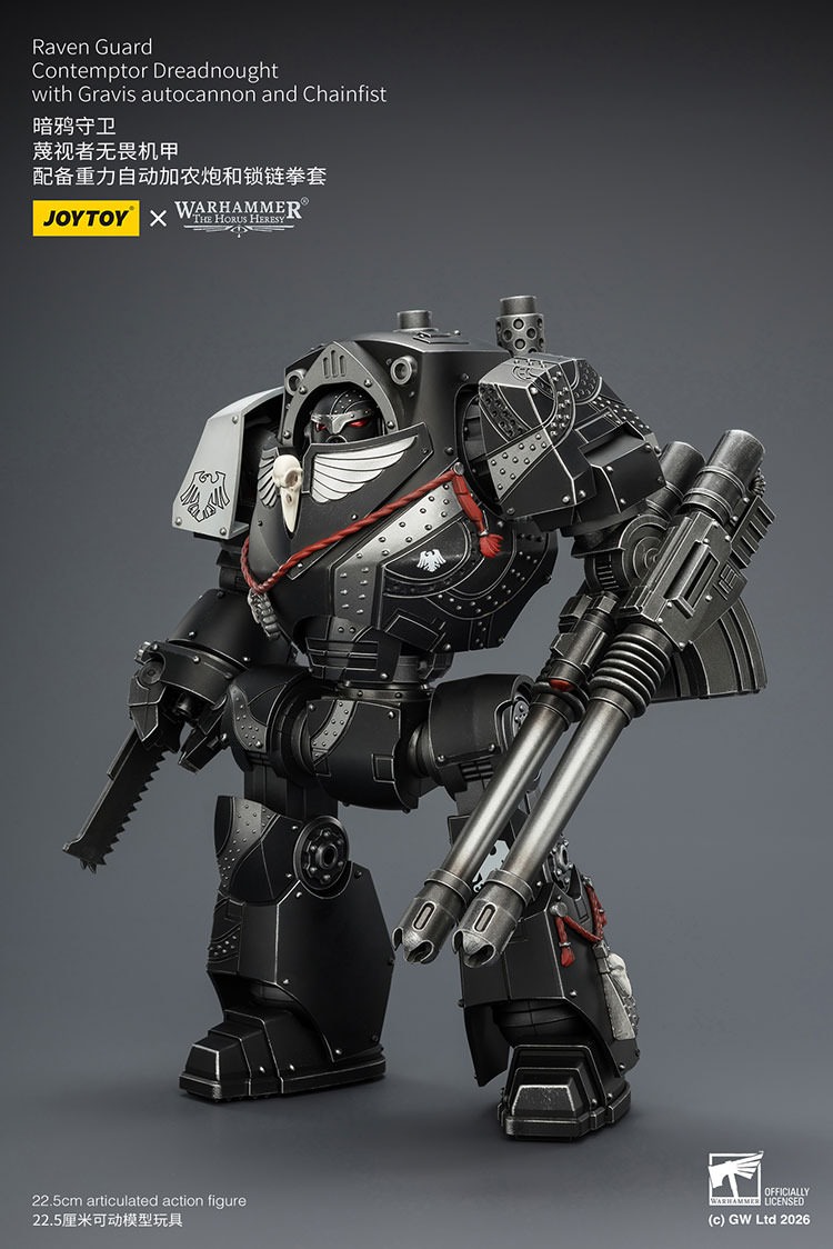 Warhammer 40K Raven Guard Contemptor Dreadnought Action Figure  (Prototype Shown) View 7