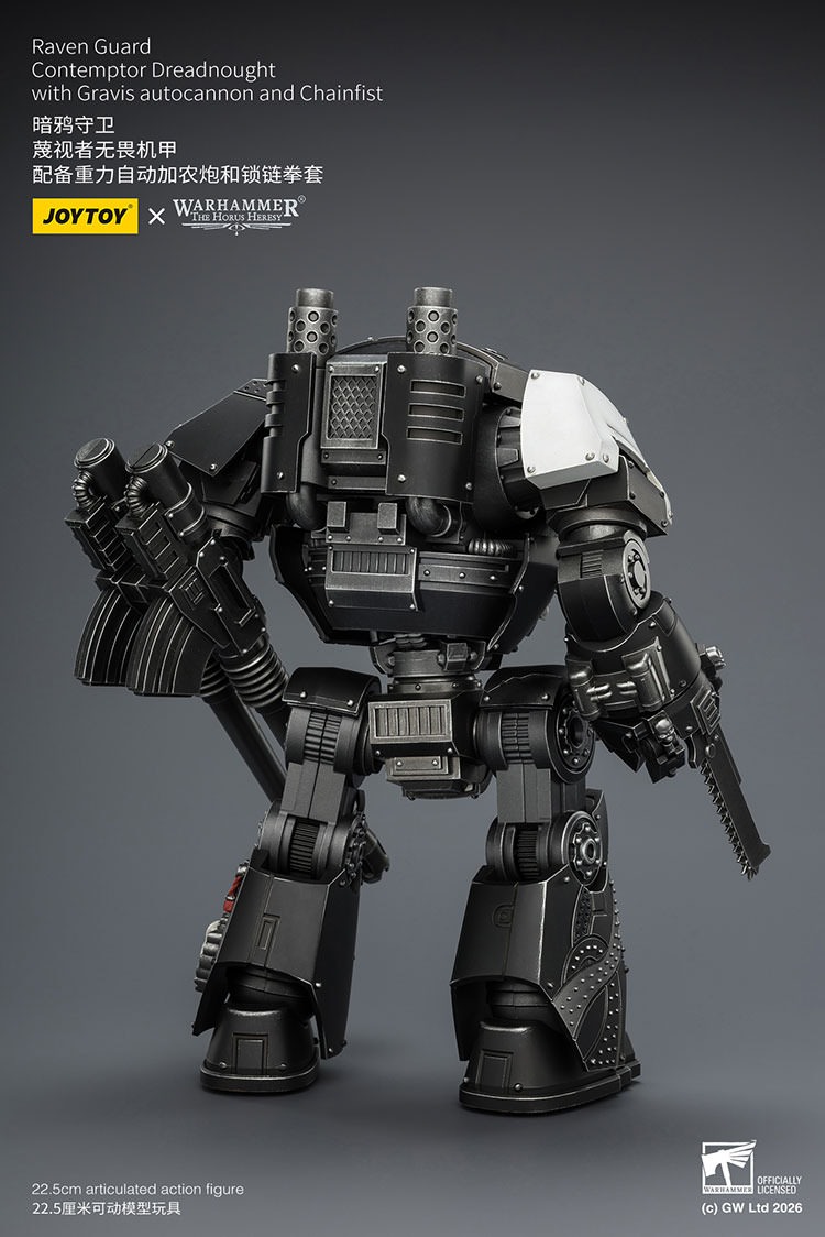 Warhammer 40K Raven Guard Contemptor Dreadnought Action Figure  (Prototype Shown) View 8