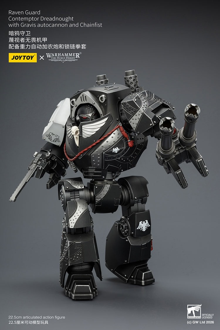 Warhammer 40K Raven Guard Contemptor Dreadnought Action Figure  (Prototype Shown) View 9