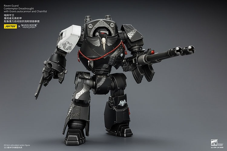 Warhammer 40K Raven Guard Contemptor Dreadnought Action Figure  (Prototype Shown) View 10