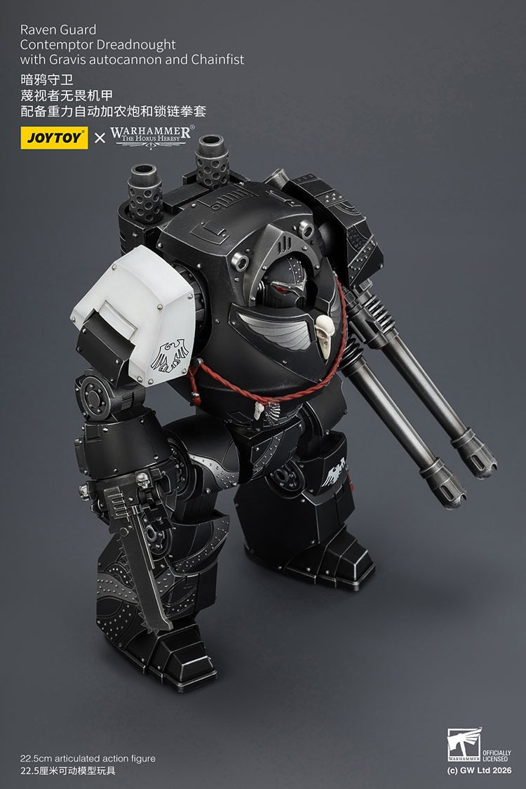 Warhammer 40K Raven Guard Contemptor Dreadnought Action Figure  (Prototype Shown) View 12