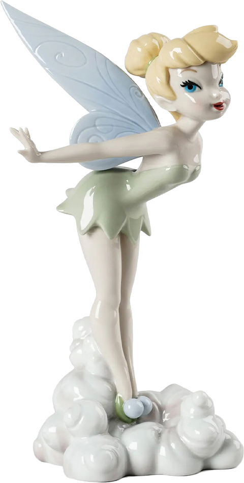 LLADRO ディズニー ティンカーベル 陶器人形 置物 Tinker Bell Porcelain Statue by Lladro | Sideshow Collectibles