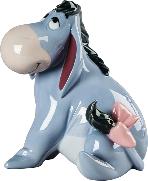 Disney Eeyore Porcelain Statue  (Prototype Shown) View 8