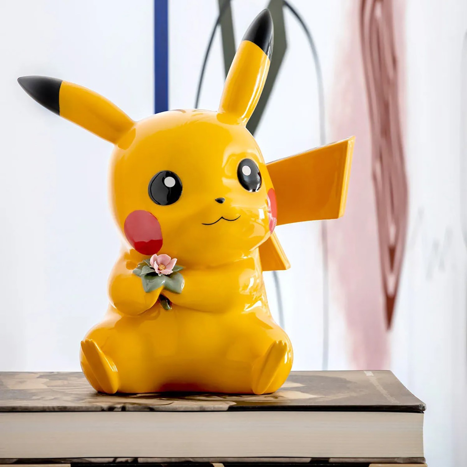 Pokémon Pikachu Porcelain Statue  (Prototype Shown) View 3