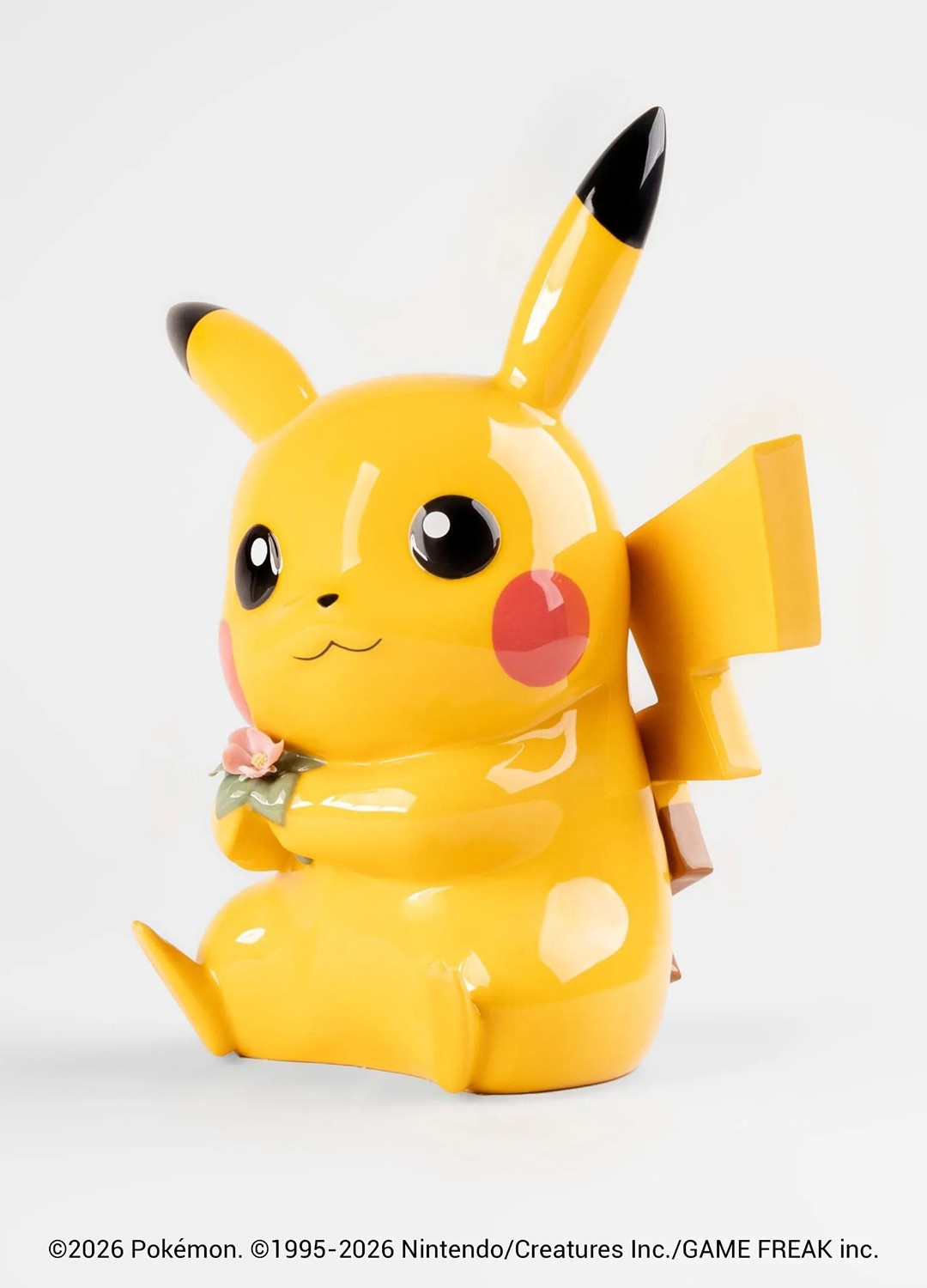 Pokémon Pikachu Porcelain Statue  (Prototype Shown) View 7