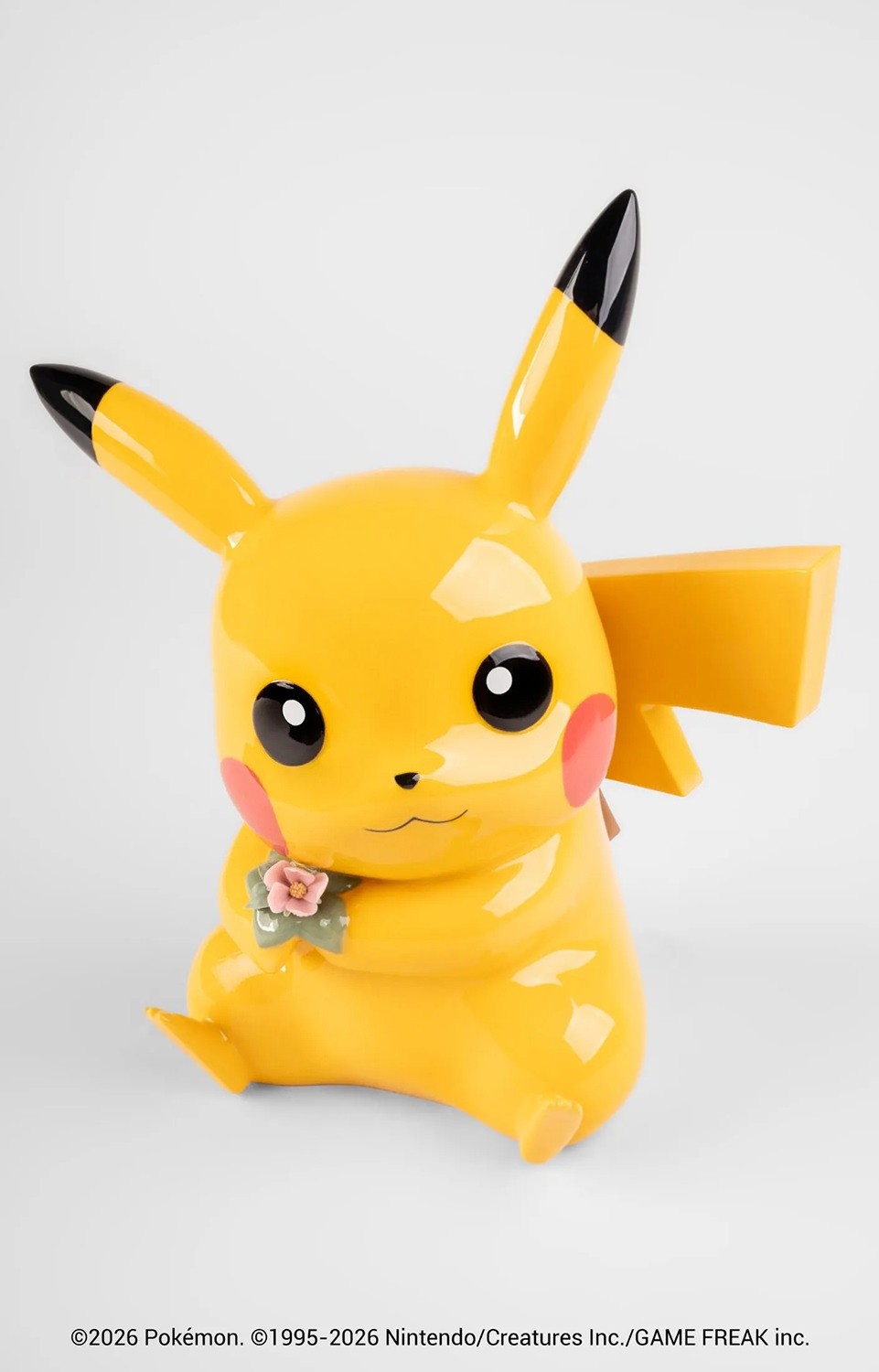 Pokémon Pikachu Porcelain Statue  (Prototype Shown) View 8