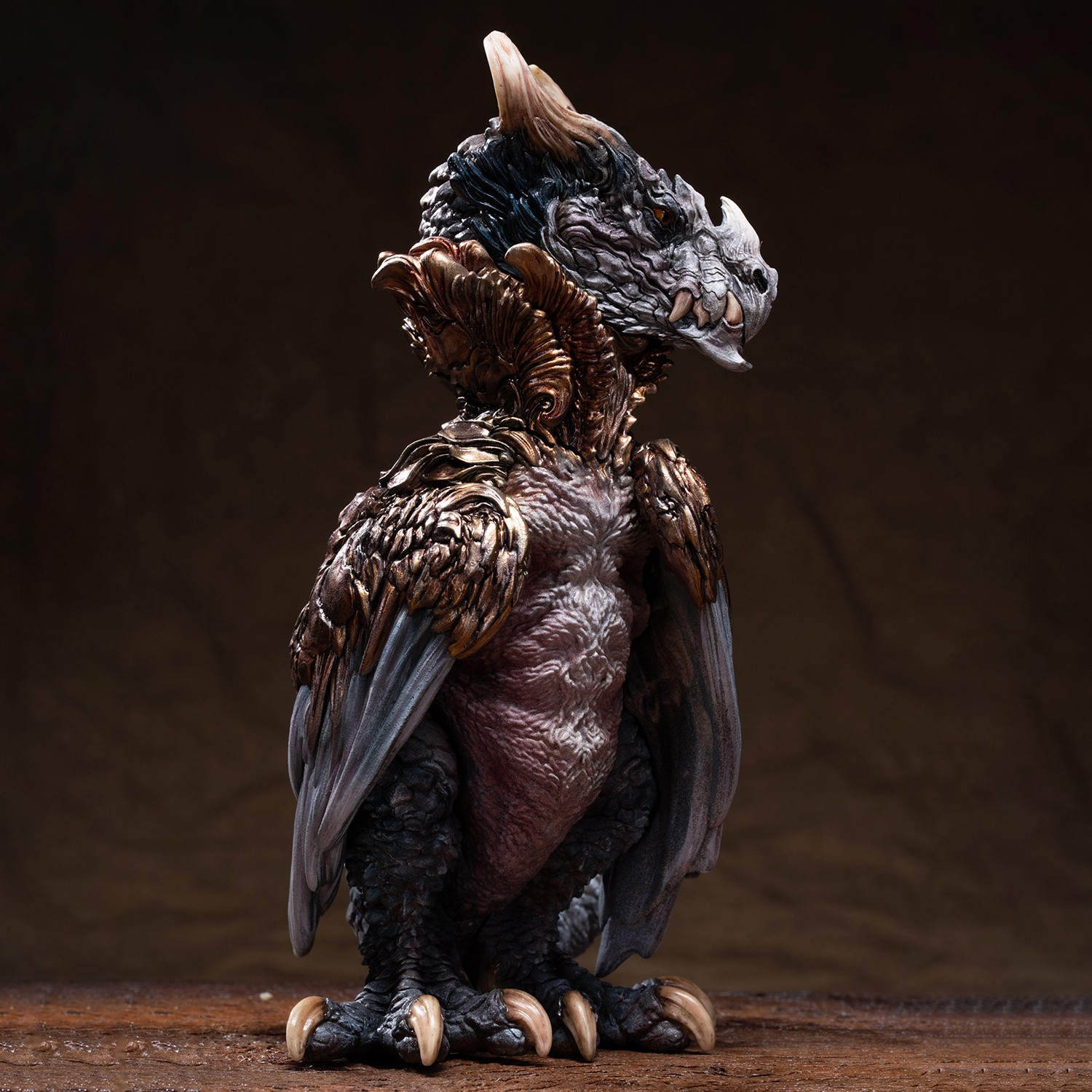 RYO Moon-Collard Dragon Statues  (Prototype Shown) View 3