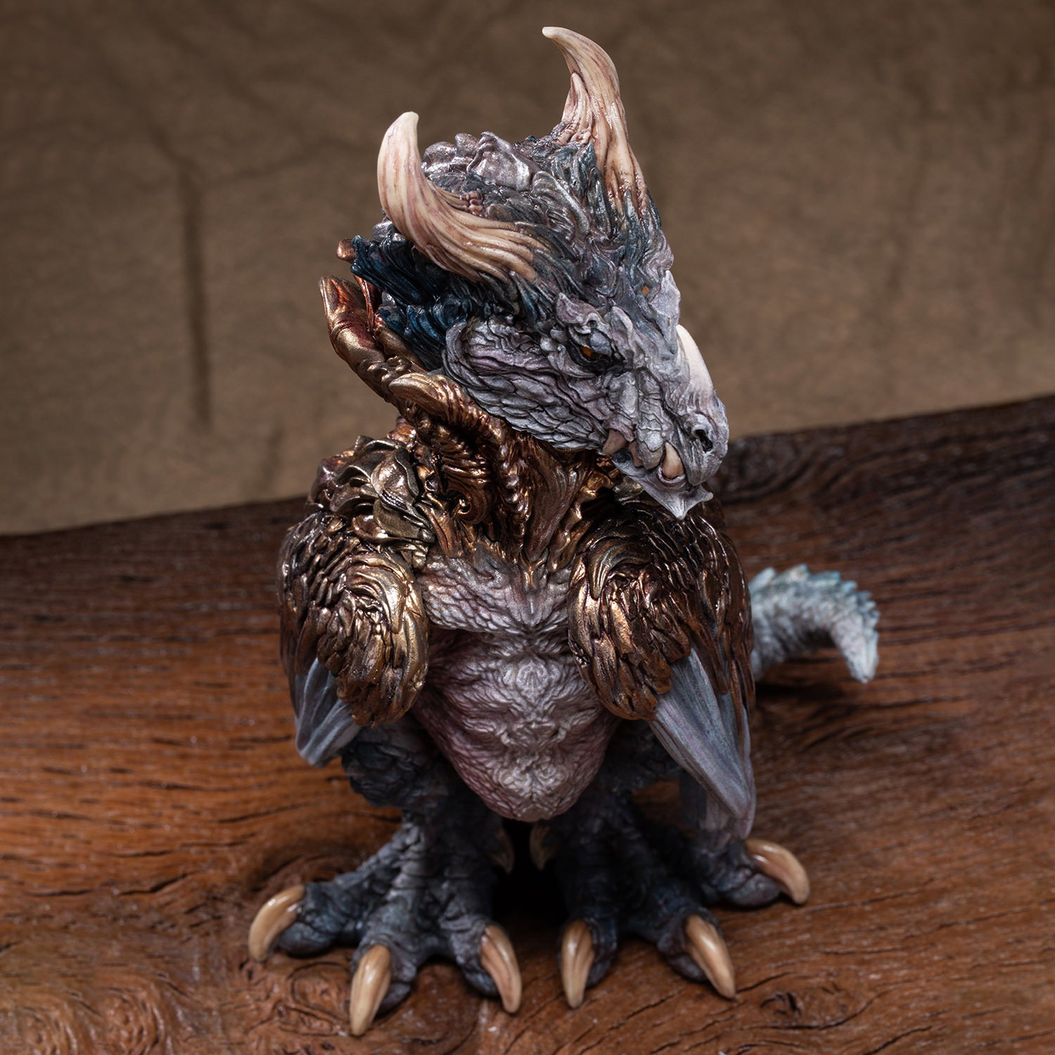 RYO Moon-Collard Dragon Statues  (Prototype Shown) View 4