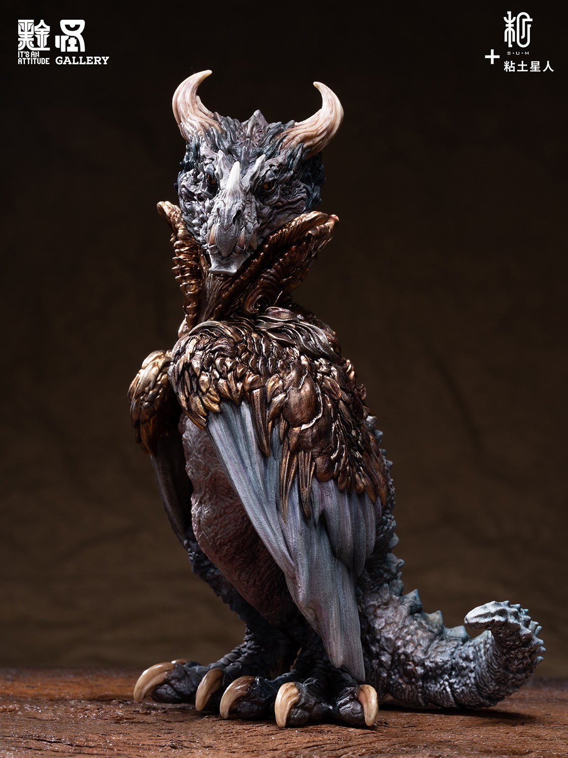RYO Moon-Collard Dragon Statues  (Prototype Shown) View 7