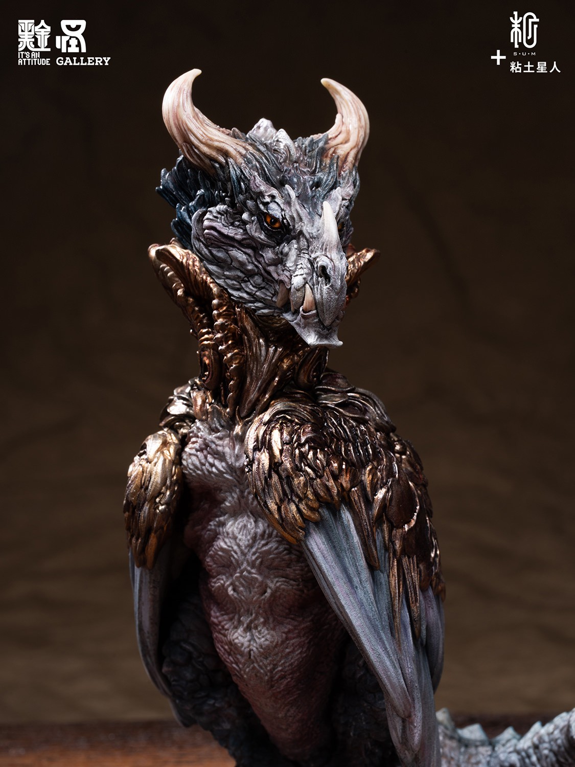 RYO Moon-Collard Dragon Statues  (Prototype Shown) View 10