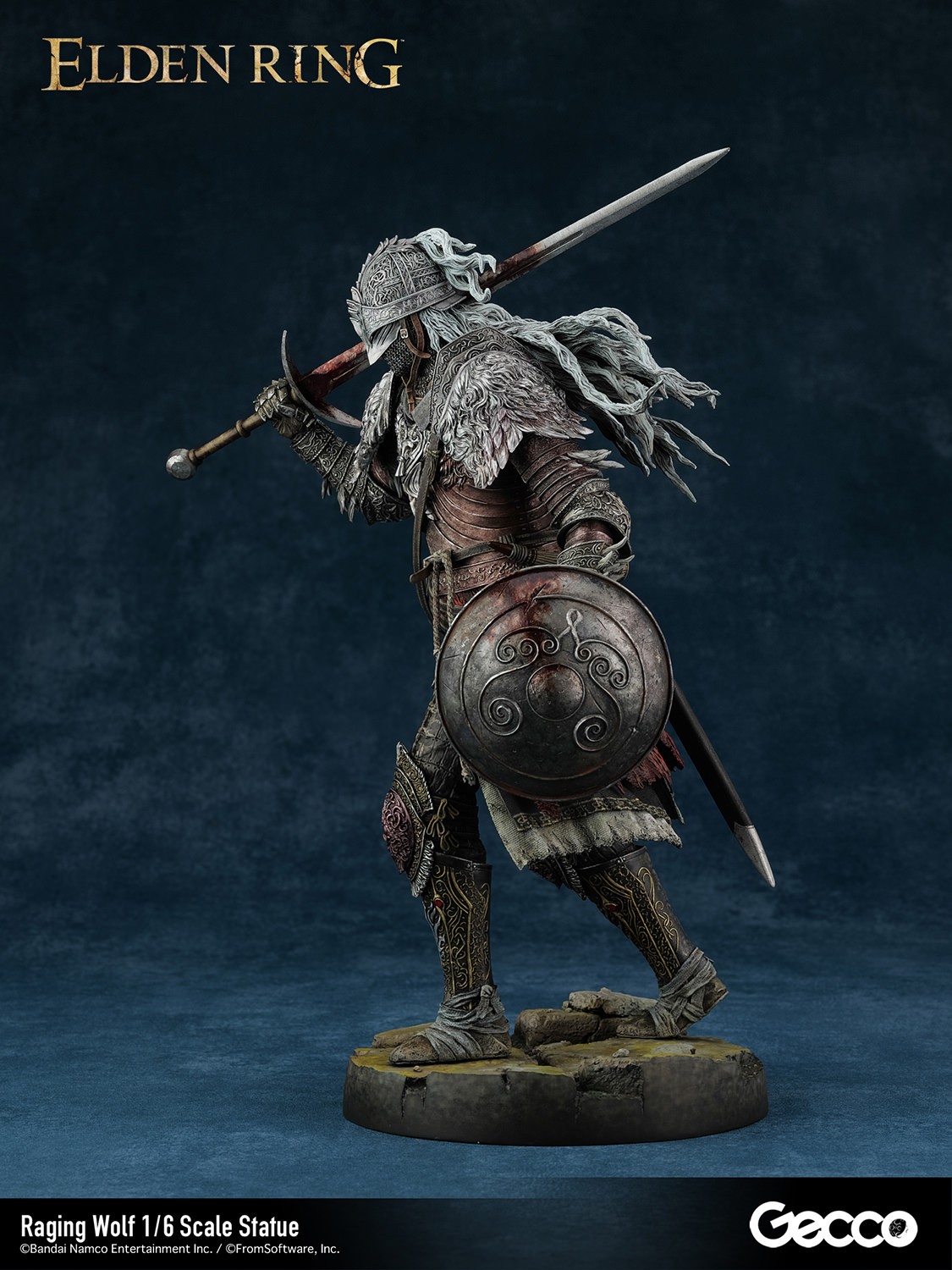 Elden Ring Raging Wolf Statues  (Prototype Shown) View 7