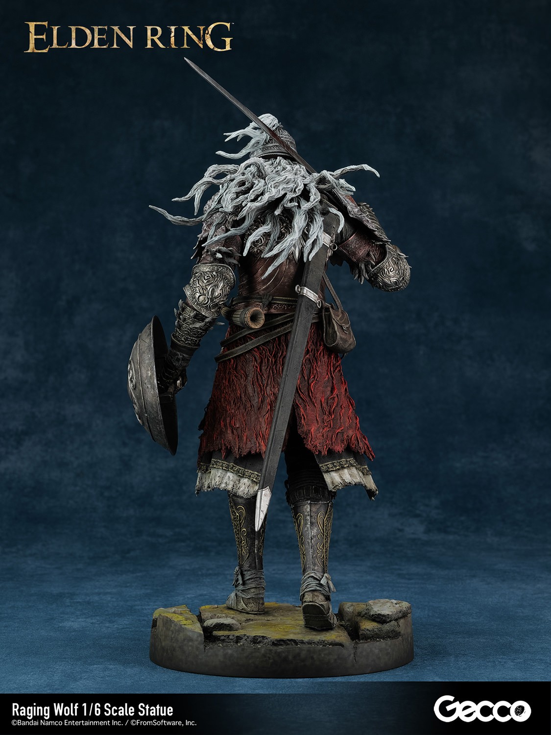 Elden Ring Raging Wolf Statues  (Prototype Shown) View 8