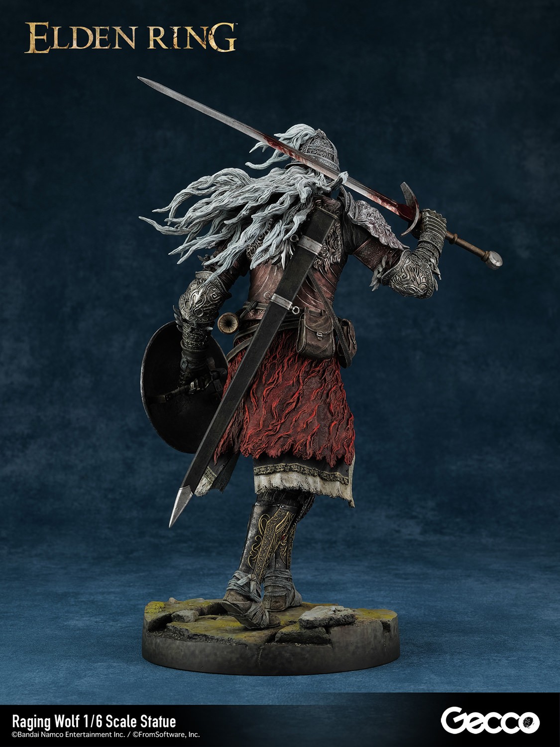 Elden Ring Raging Wolf Statues  (Prototype Shown) View 9