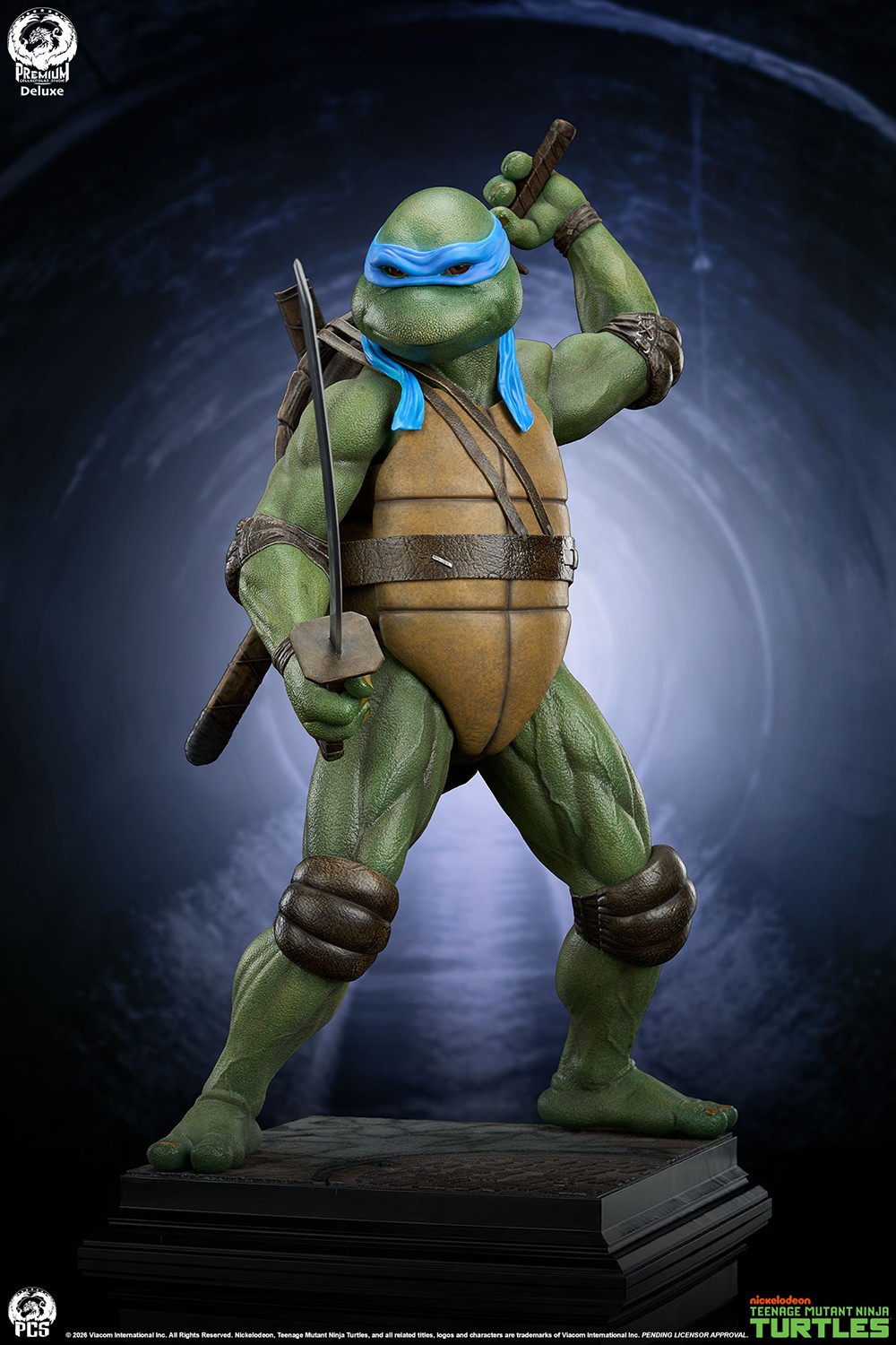 Teenage Mutant Ninja Turtles TMNT- Leonardo (Deluxe Edition) 1:2 Scale Statue  (Prototype Shown) View 6