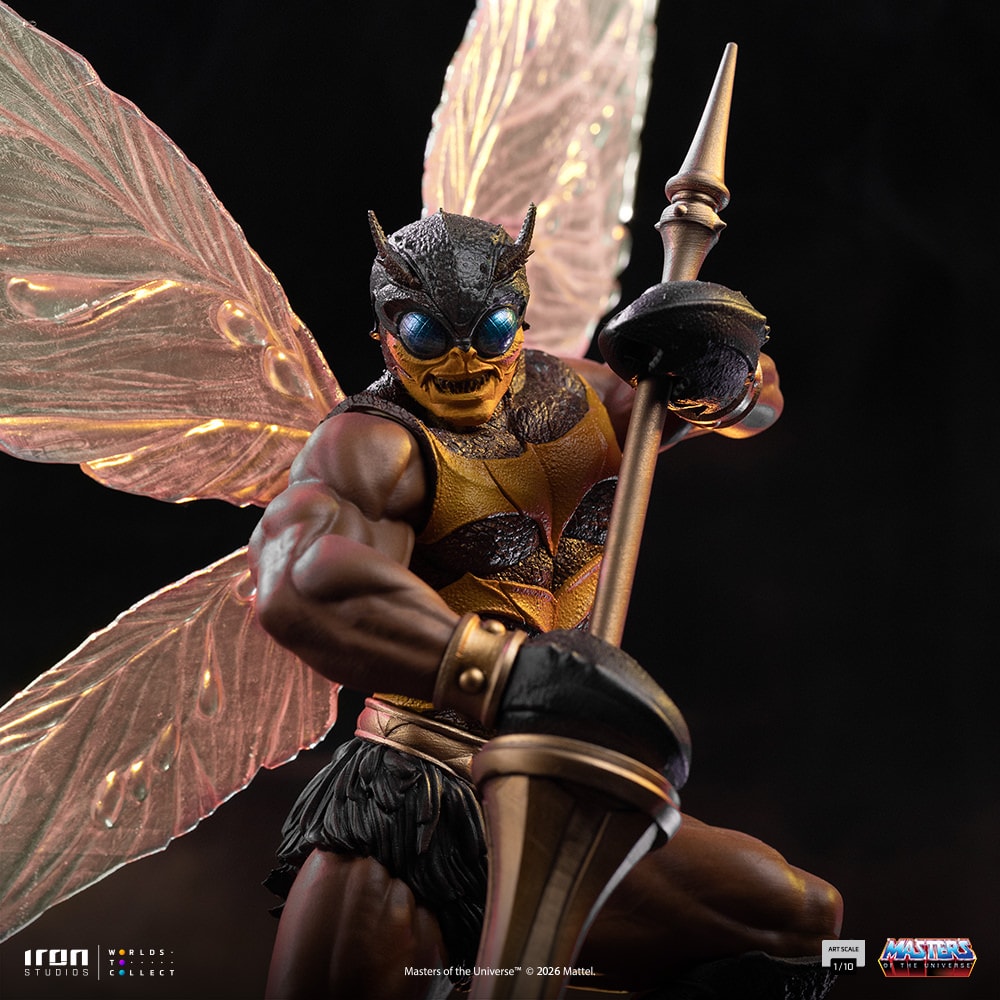 Masters of the Universe Buzz-Off 1:10 Scale Statue  (Prototype Shown) View 4