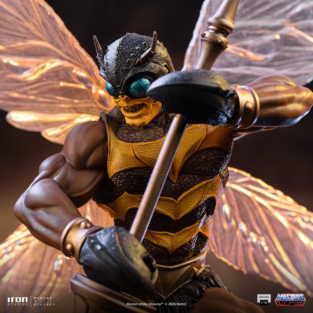 Masters of the Universe Buzz-Off 1:10 Scale Statue  (Prototype Shown) View 6