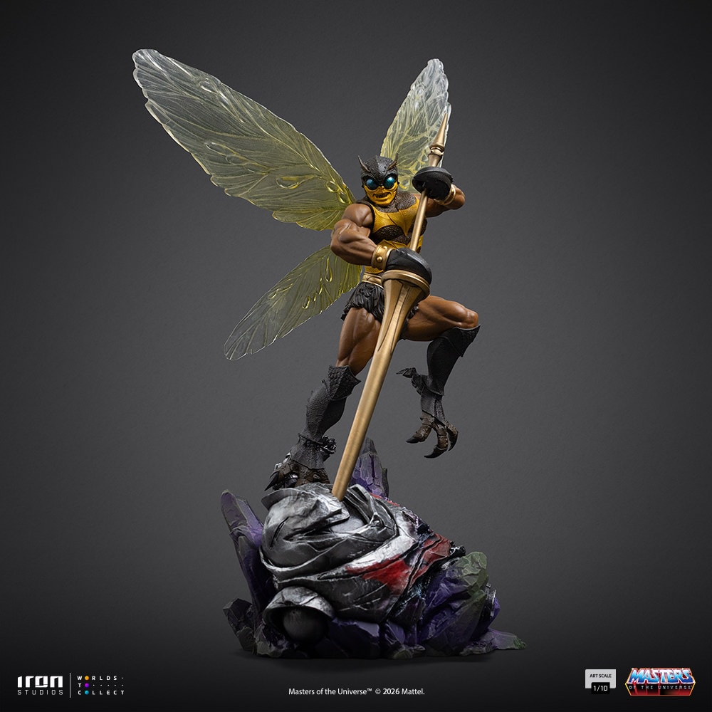 Masters of the Universe Buzz-Off 1:10 Scale Statue  (Prototype Shown) View 10