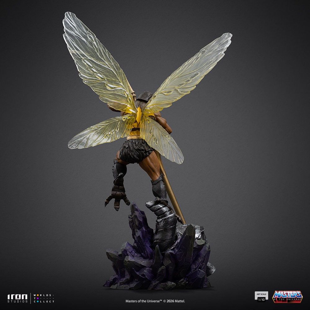 Masters of the Universe Buzz-Off 1:10 Scale Statue  (Prototype Shown) View 12