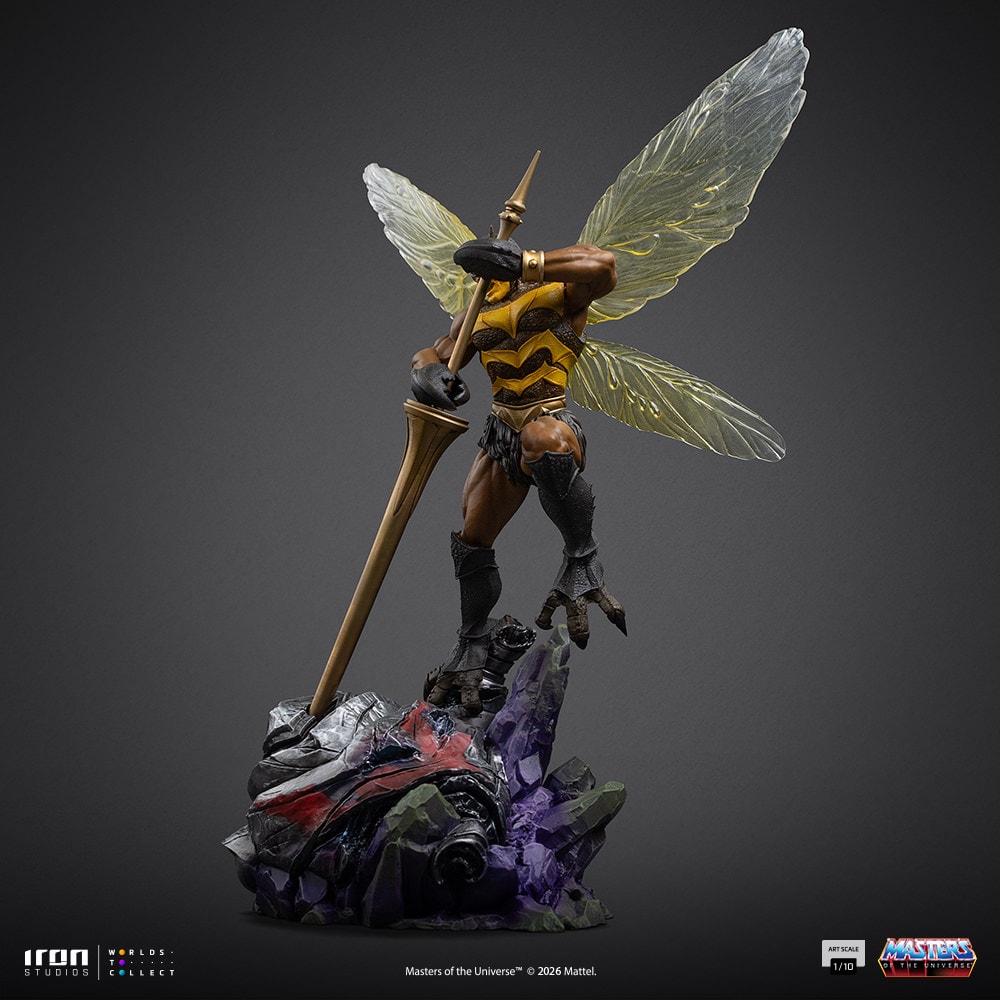 Masters of the Universe Buzz-Off 1:10 Scale Statue  (Prototype Shown) View 13