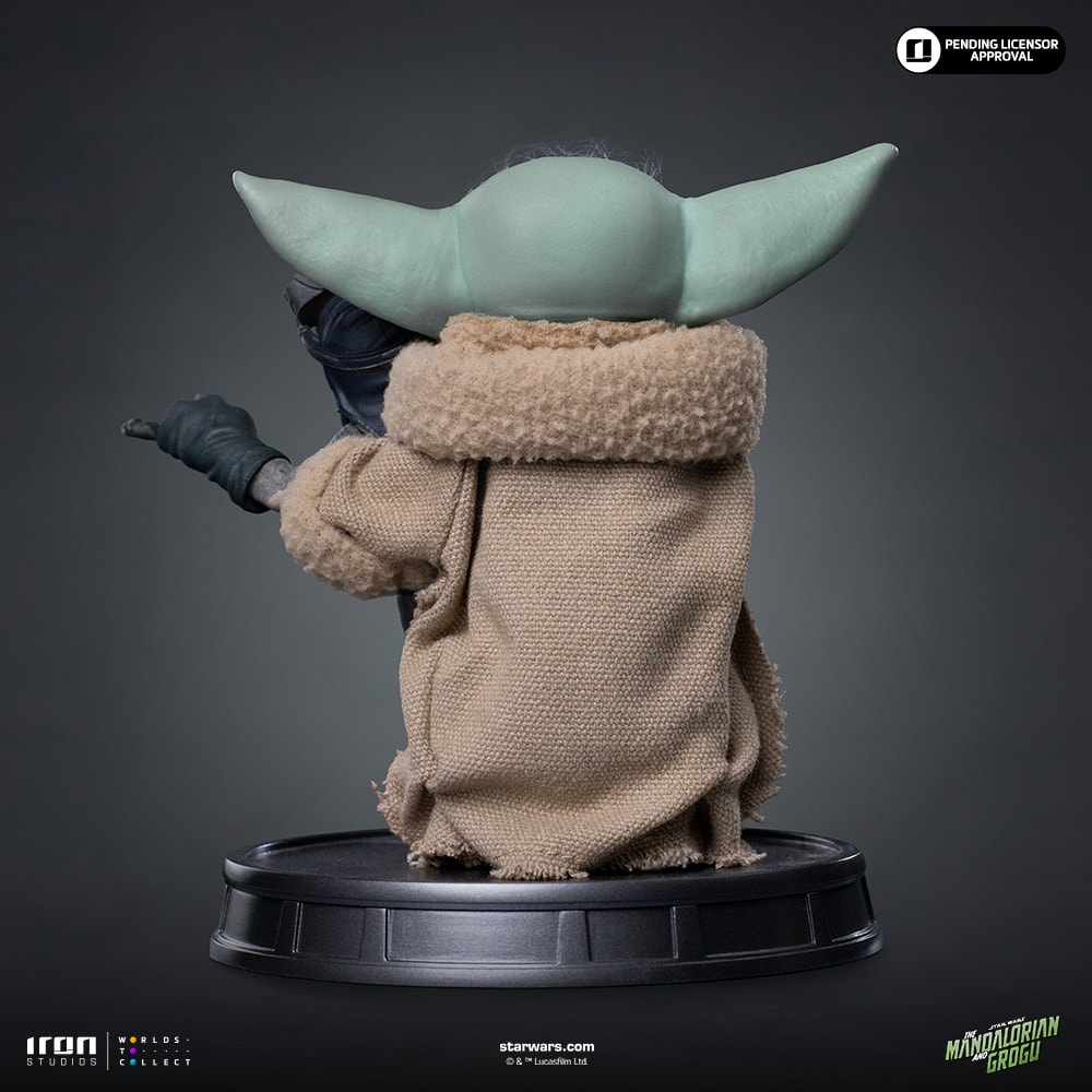 Star Wars Grogu No Squeezy Quarter Scale Statue  (Prototype Shown) View 4