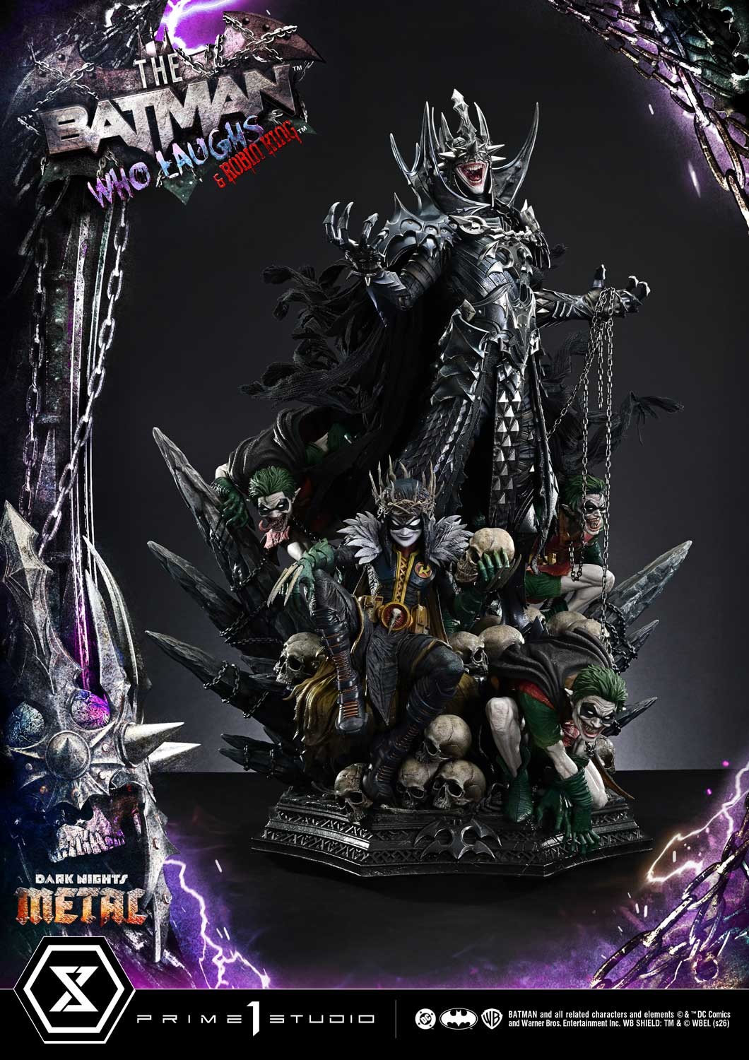 DC Comics The Batman Who Laughs & Robin King 1:3 Scale Statue  Collector Edition (Prototype Shown) View 7