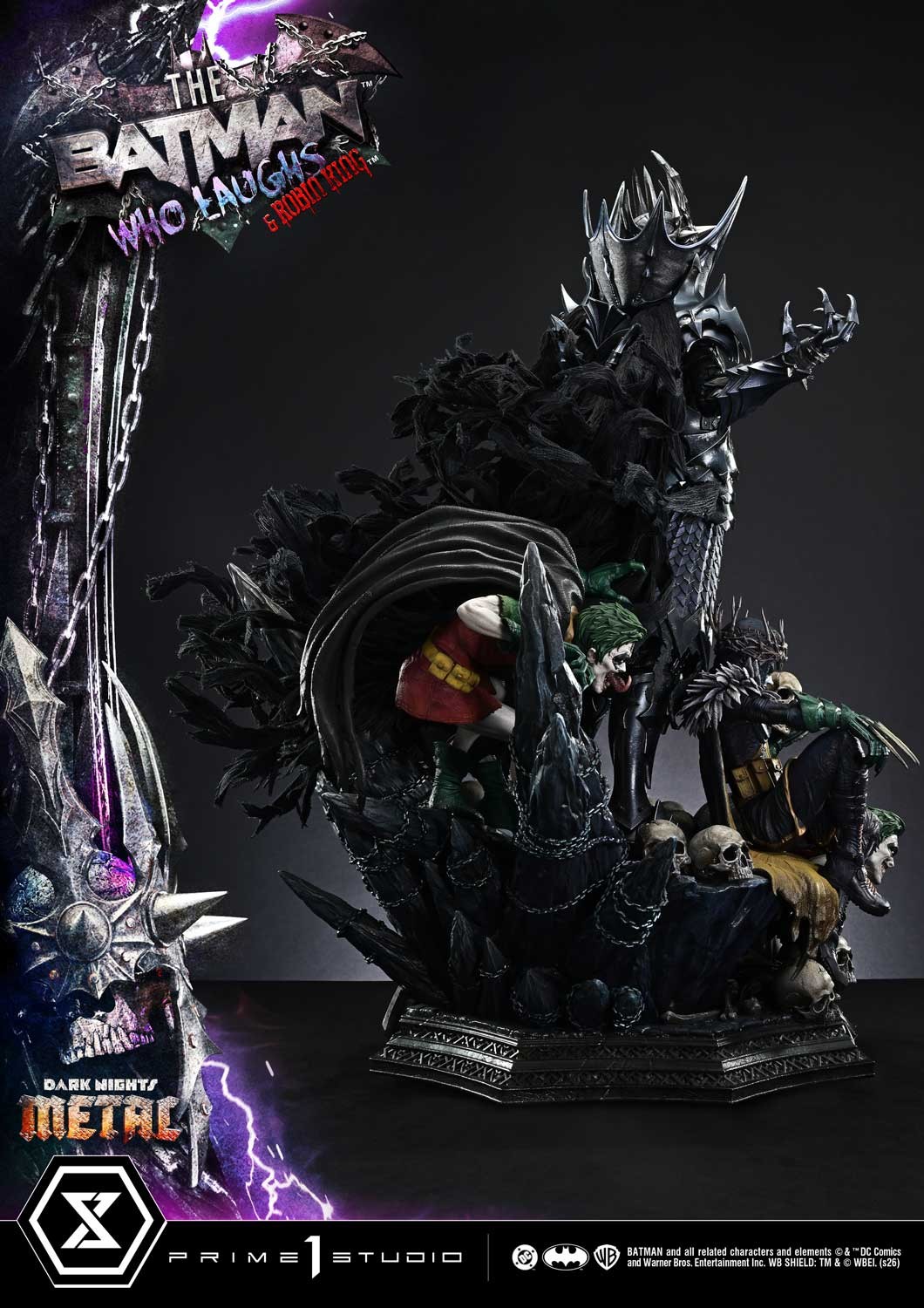 DC Comics The Batman Who Laughs & Robin King 1:3 Scale Statue  Collector Edition (Prototype Shown) View 9