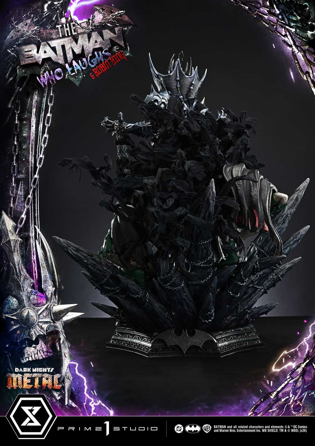 DC Comics The Batman Who Laughs & Robin King 1:3 Scale Statue  Collector Edition (Prototype Shown) View 10