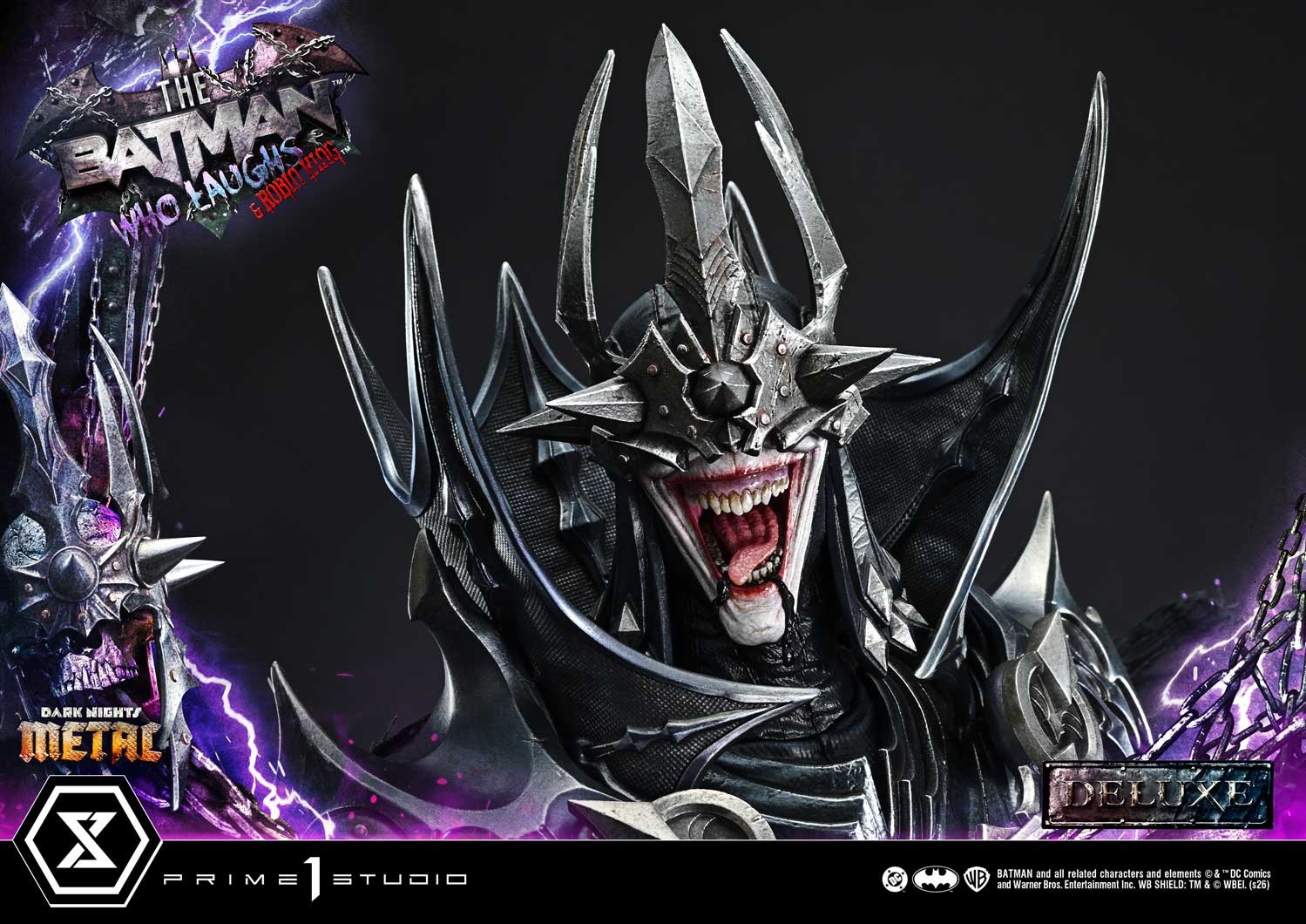 DC Comics The Batman Who Laughs & Robin King (Deluxe Version) 1:3 Scale Statue  (Prototype Shown) View 12
