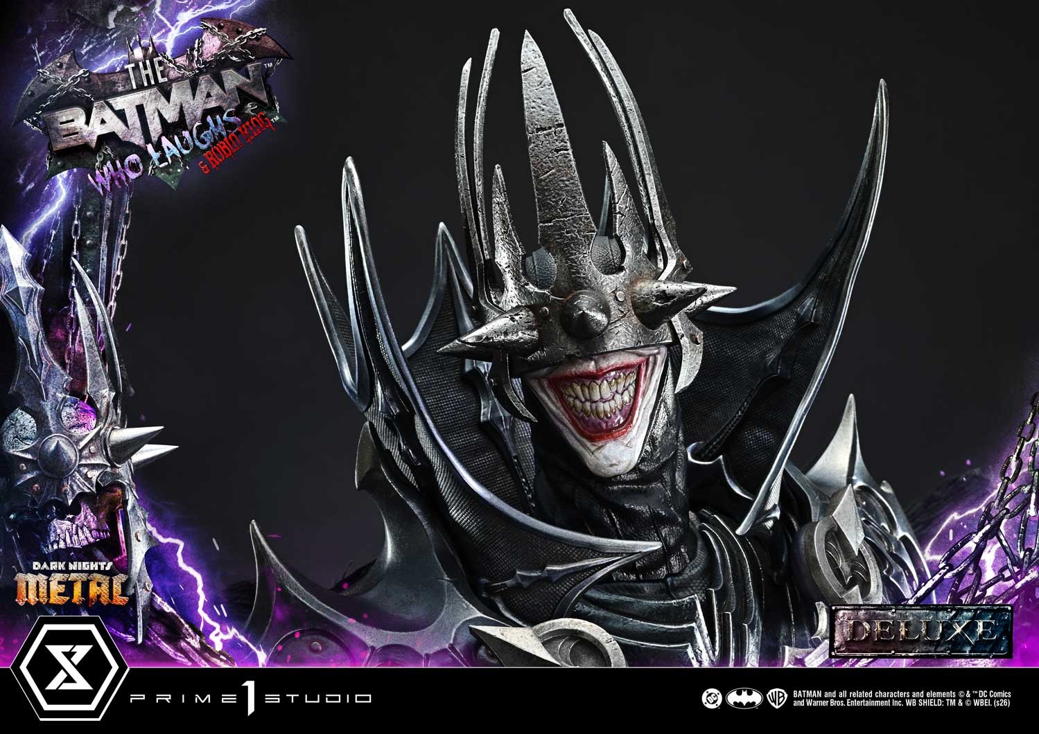 DC Comics The Batman Who Laughs & Robin King (Deluxe Version) 1:3 Scale Statue  (Prototype Shown) View 13