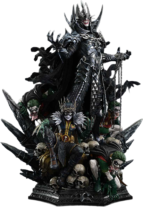 DC Comics The Batman Who Laughs & Robin King (Deluxe Version) 1:3 Scale Statue  (Prototype Shown) View 19