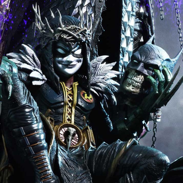DC Comics The Batman Who Laughs & Robin King (Deluxe Bonus Version) 1:3 Scale Statue  (Prototype Shown) View 3