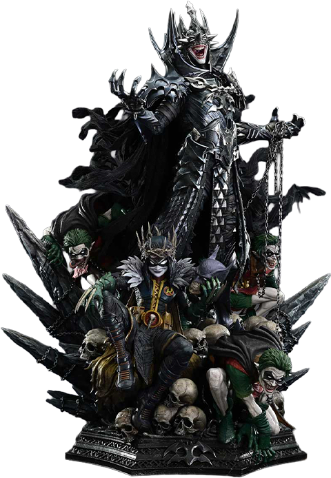 DC Comics The Batman Who Laughs & Robin King (Deluxe Bonus Version) 1:3 Scale Statue  (Prototype Shown) View 13