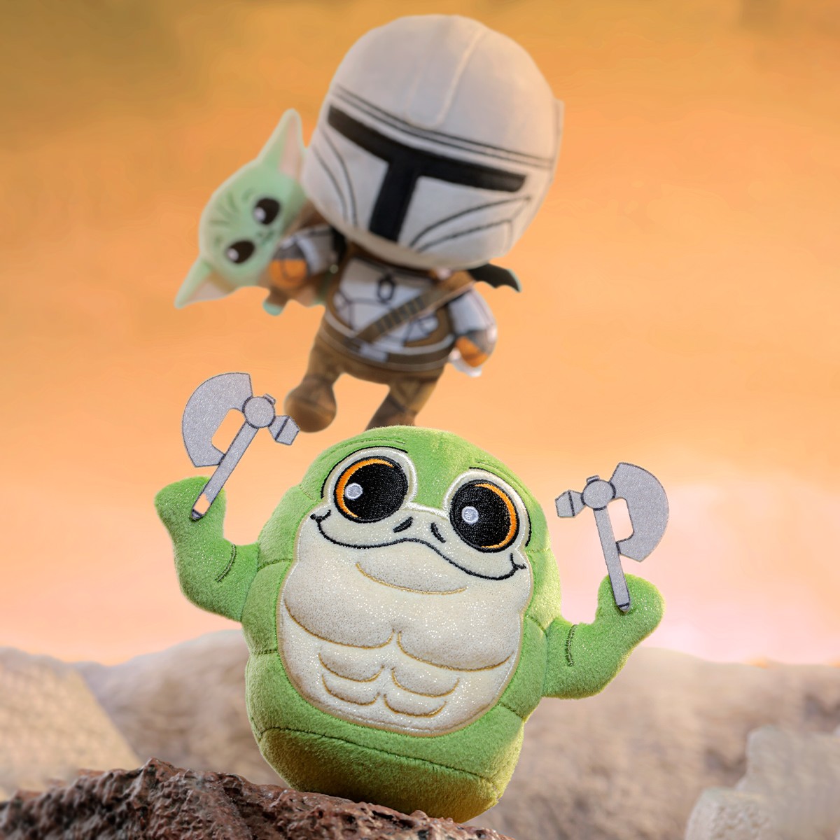 Cosbi Star Wars Grogu Plush Keychain 6個 The Mandalorian and Grogu Cosbi Plush Keychain Collection Blind