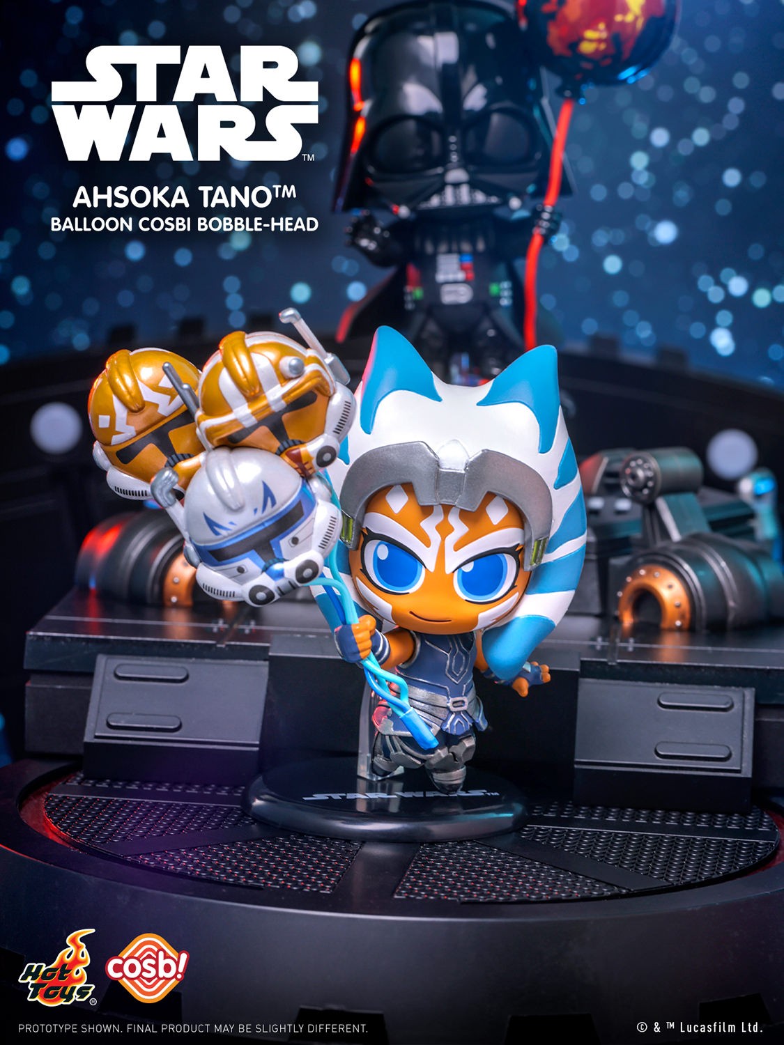 Star Wars Star Wars Balloon Cosbi Bobble-Head Collection Series 2 Blind Box Set  Collector Edition (Prototype Shown) View 7