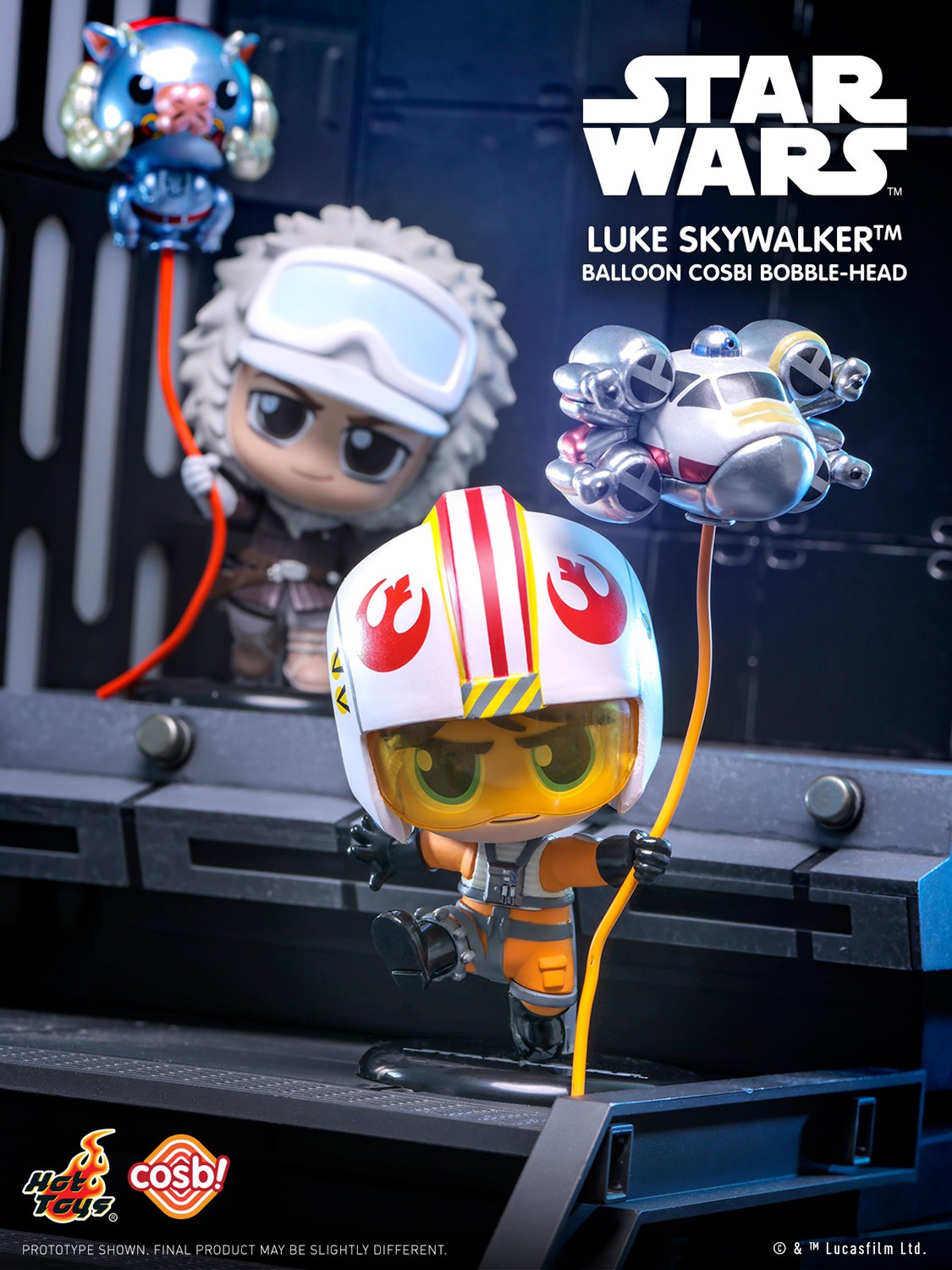 Star Wars Star Wars Balloon Cosbi Bobble-Head Collection Series 2 Blind Box Set  Collector Edition (Prototype Shown) View 8