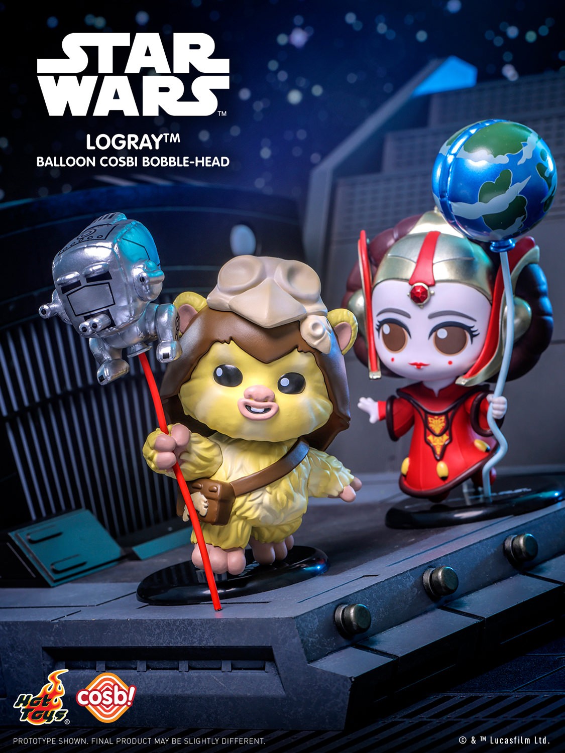 Star Wars Balloon Cosbi Bobble-Head Collection Series 2 Blind Box