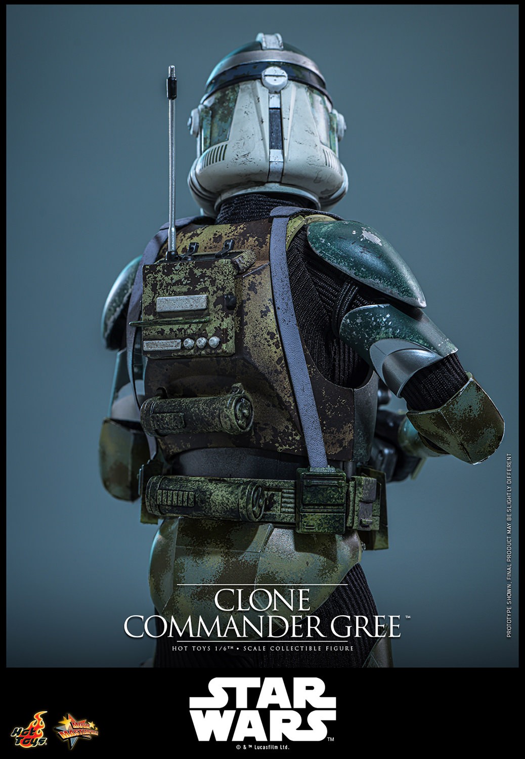 Star Wars Clone Commander Gree Sixth Scale Figure  (Prototype Shown) View 11