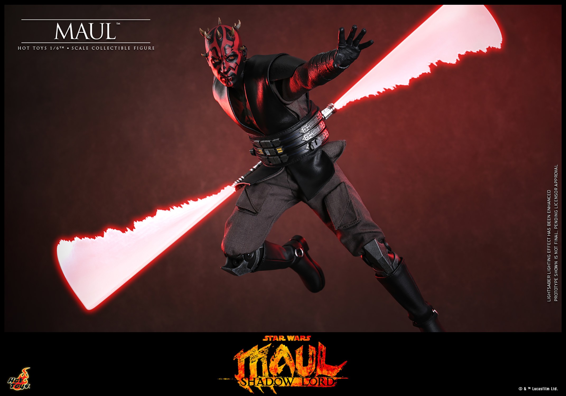 Star Wars Maul Sixth Scale Figure  (Prototype Shown) View 9