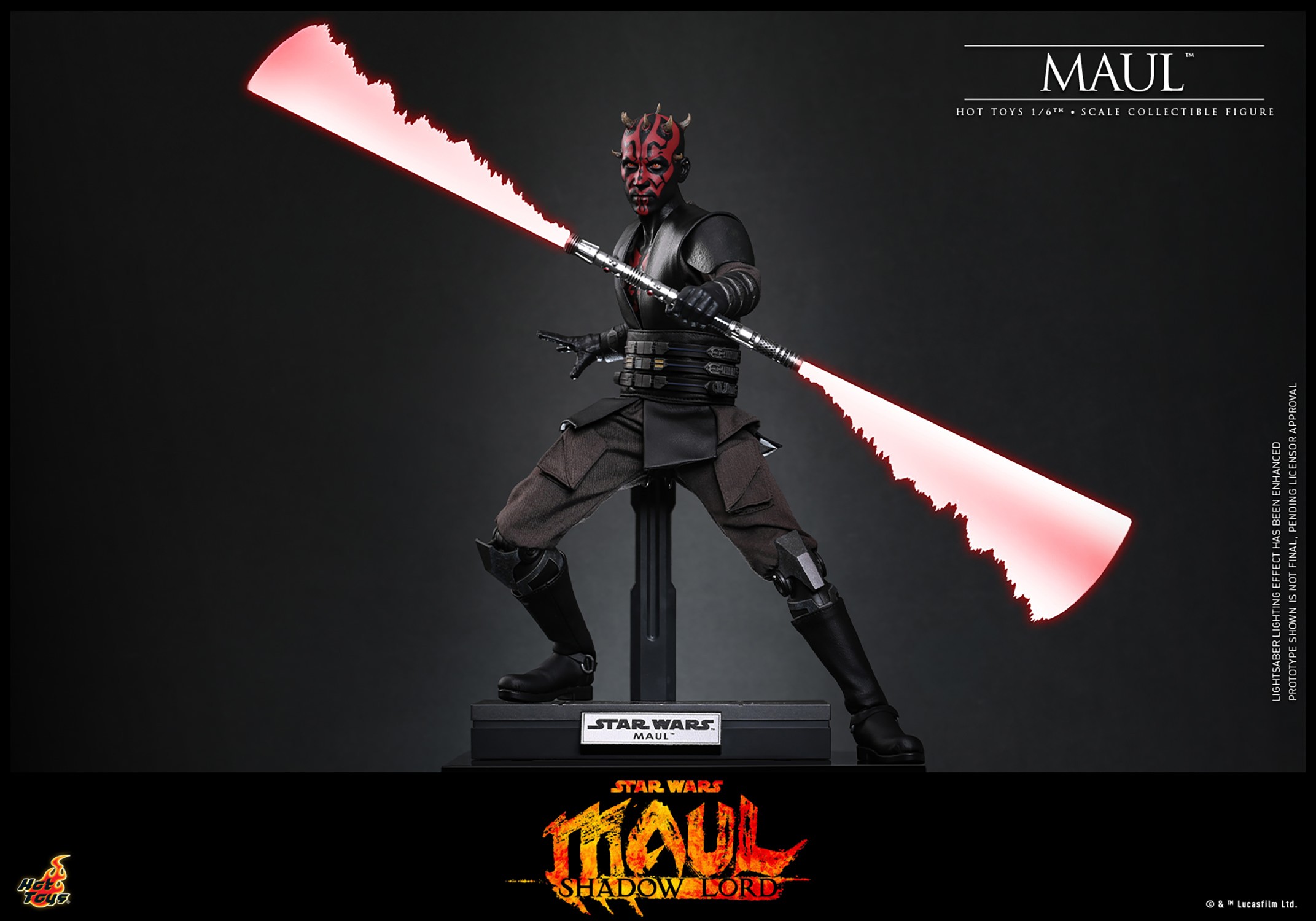 Star Wars Maul Sixth Scale Figure  (Prototype Shown) View 10
