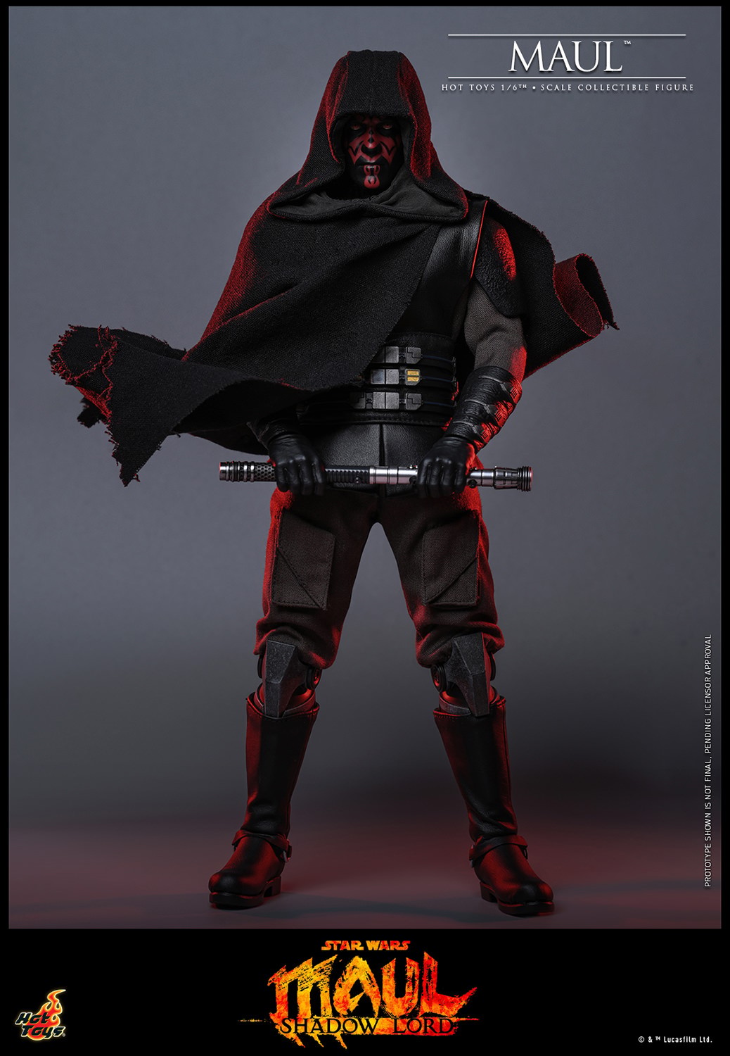 Star Wars Maul Sixth Scale Figure  (Prototype Shown) View 14