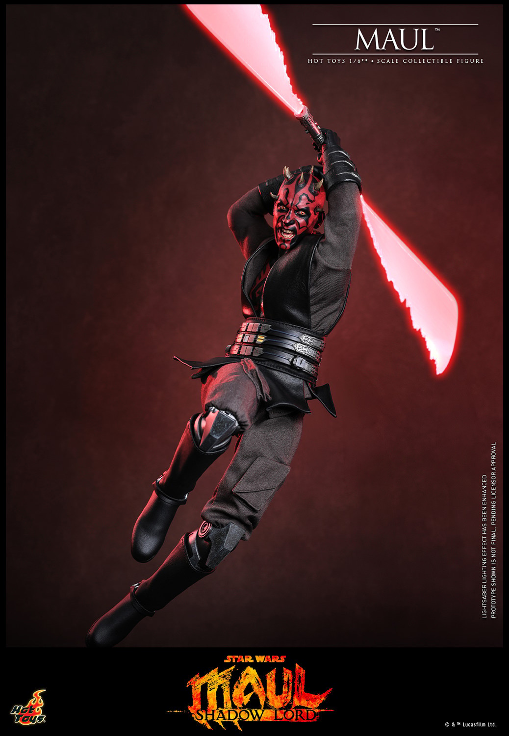Star Wars Maul Sixth Scale Figure  (Prototype Shown) View 15