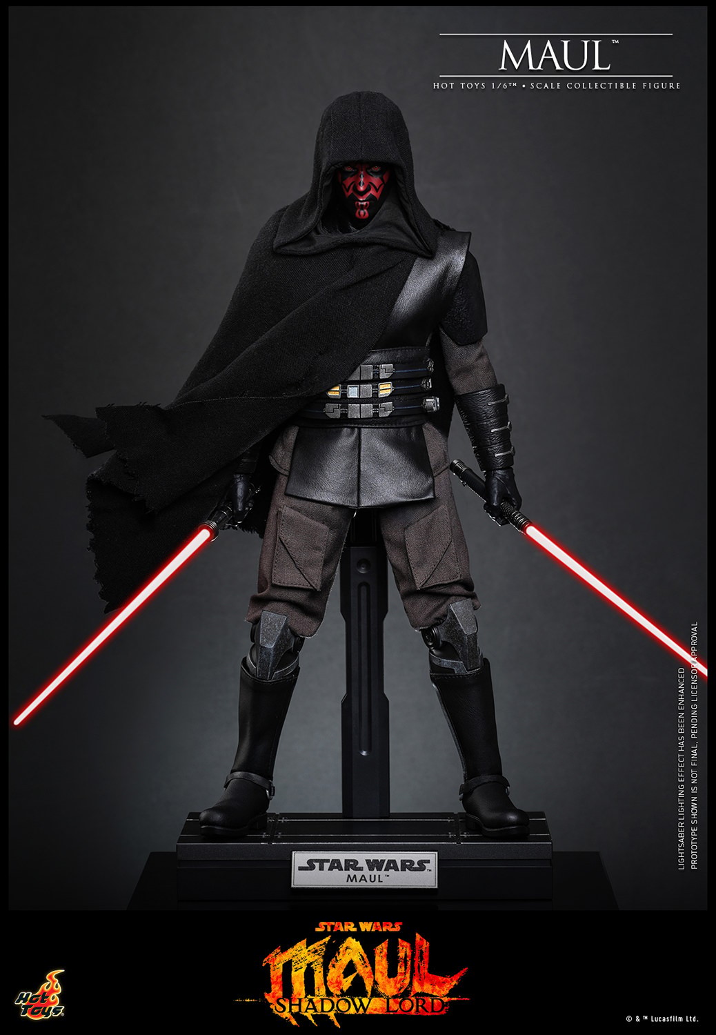 Star Wars Maul Sixth Scale Figure  (Prototype Shown) View 16