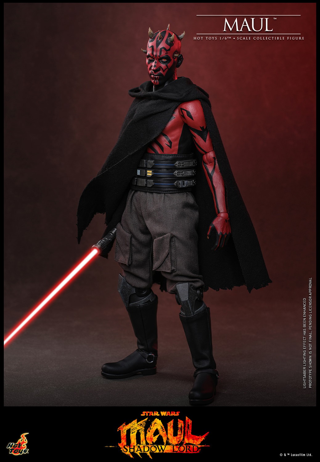 Star Wars Maul Sixth Scale Figure  (Prototype Shown) View 17