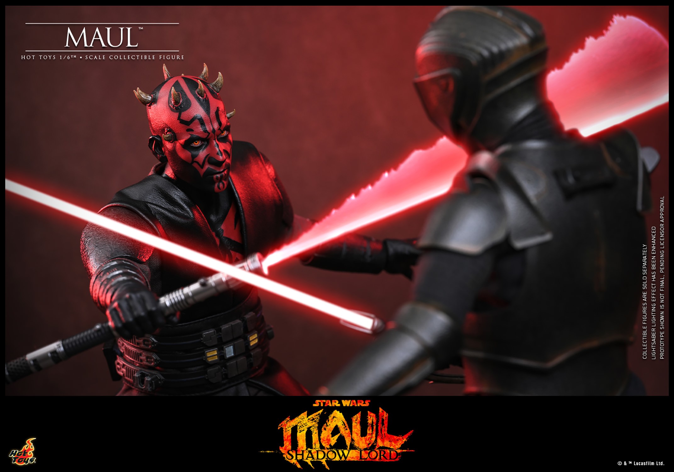 Star Wars Maul Sixth Scale Figure  (Prototype Shown) View 19