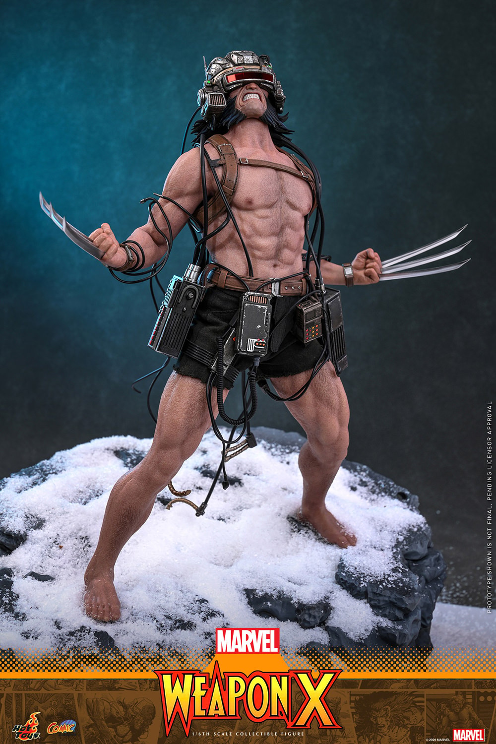 Marvel Weapon X Sixth Scale Figure  (Prototype Shown) View 3