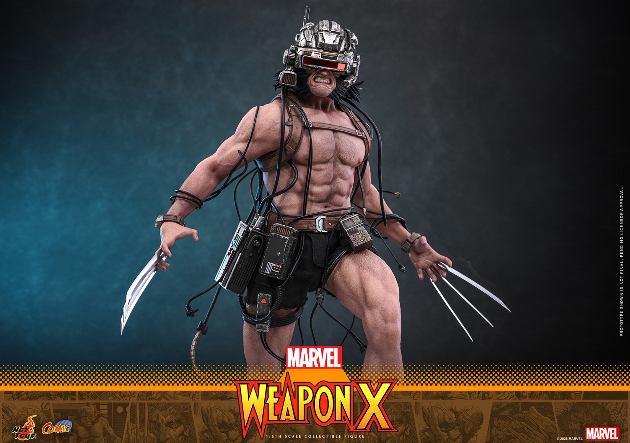 Marvel Weapon X Sixth Scale Figure  (Prototype Shown) View 7