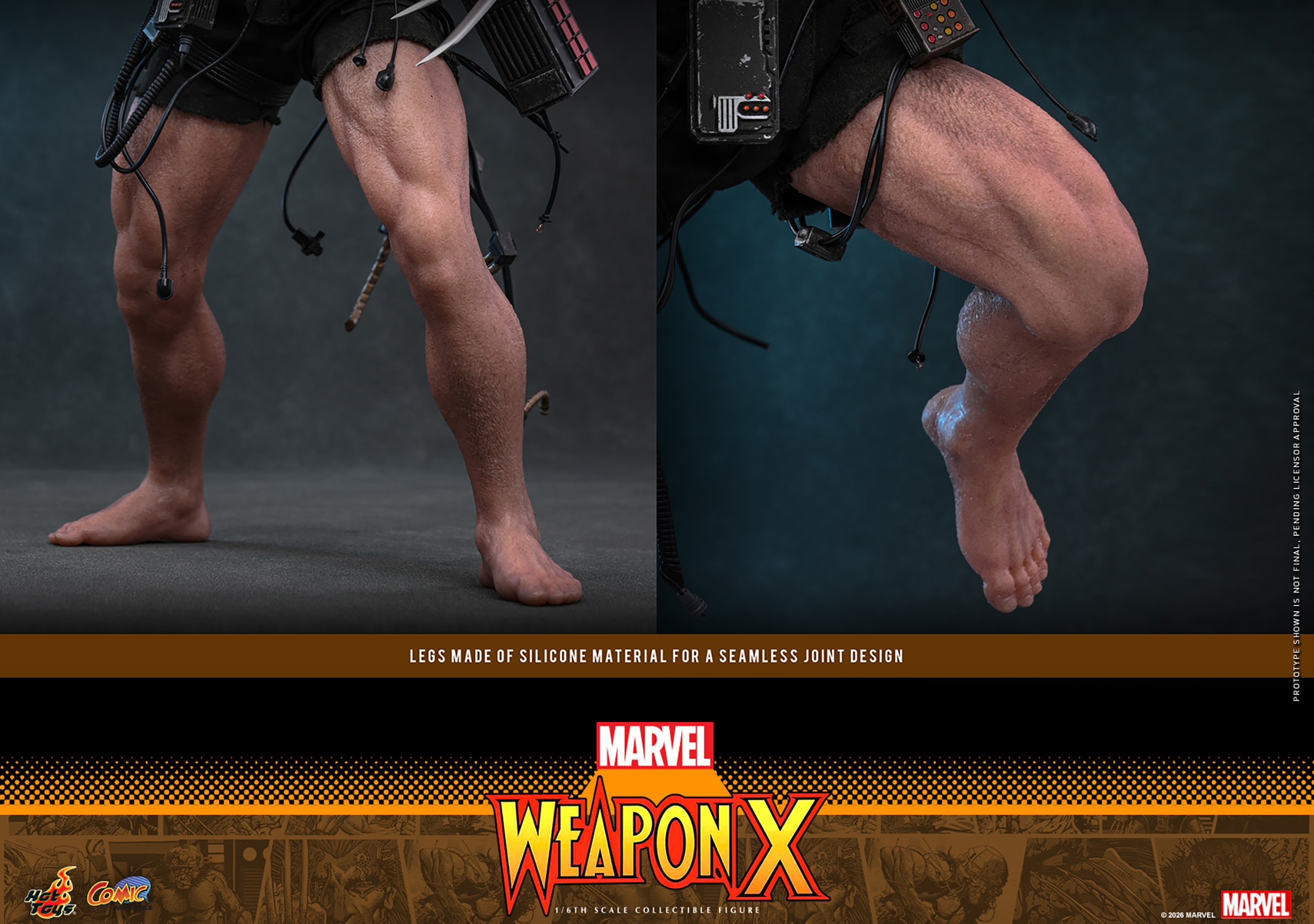 Marvel Weapon X Sixth Scale Figure  (Prototype Shown) View 17