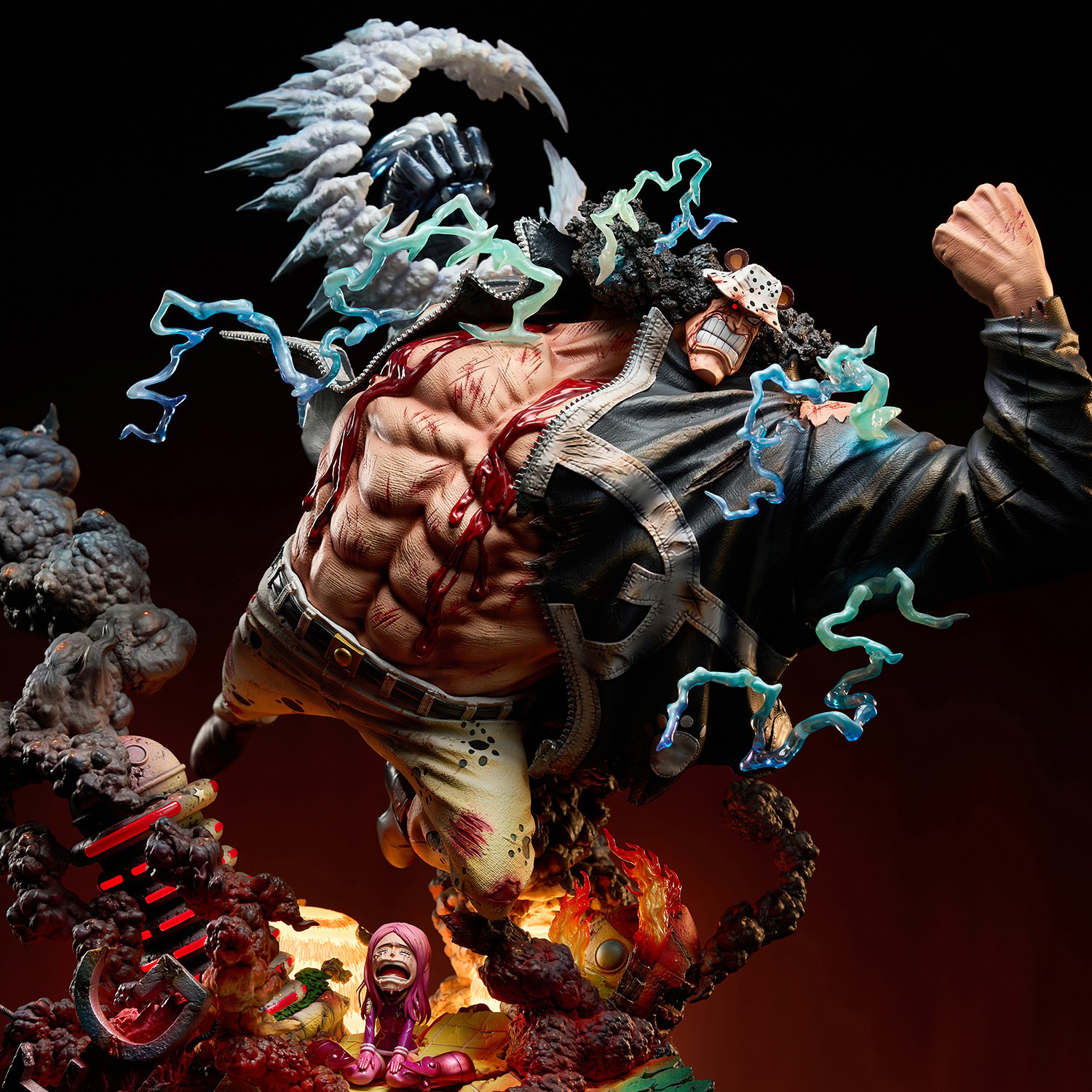 One Piece Bartholomew Kuma Statues  (Prototype Shown) View 1
